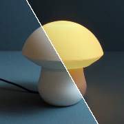 Mushroom lamp “Boletus Edulis” parametric