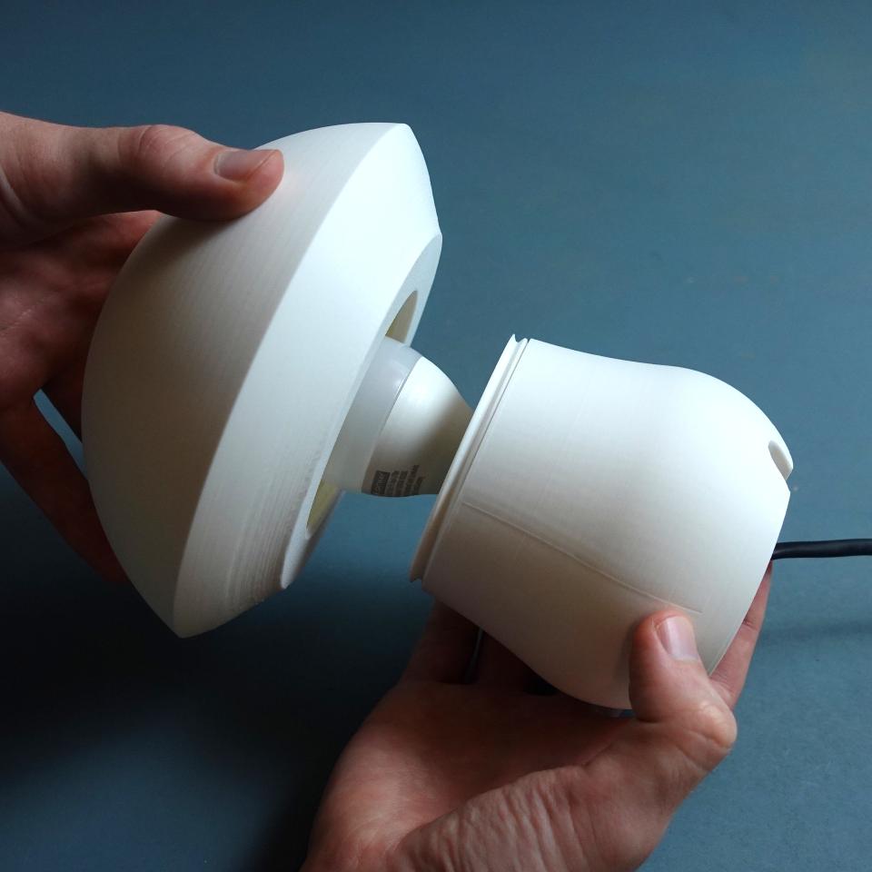 Mushroom lamp “Boletus Edulis” parametric