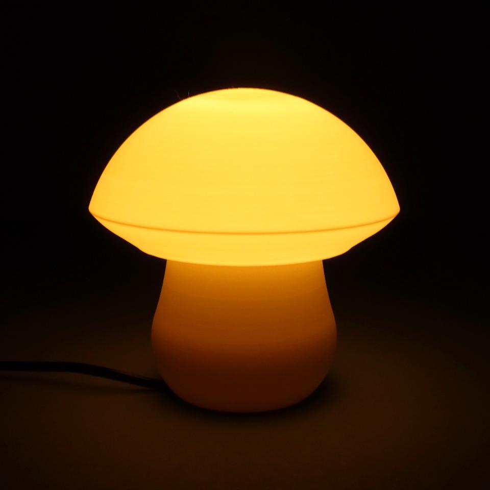 Mushroom lamp “Boletus Edulis” parametric