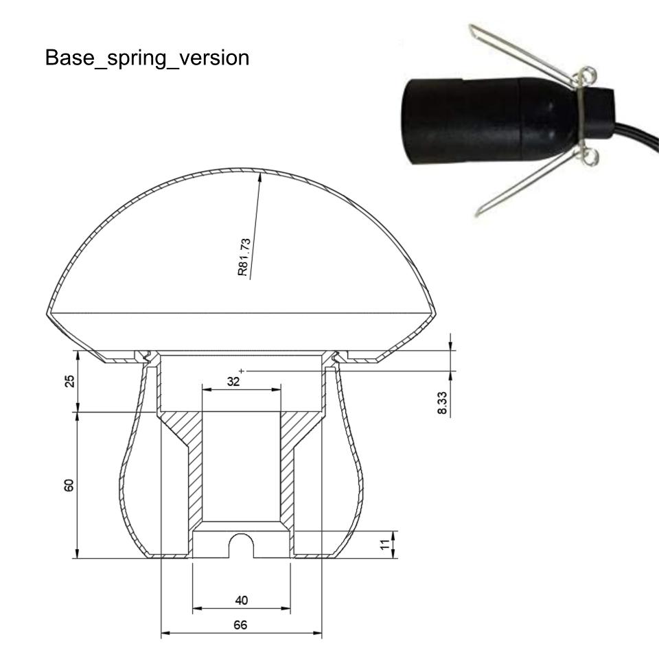Mushroom lamp “Boletus Edulis” parametric