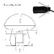 Mushroom lamp “Boletus Edulis” parametric