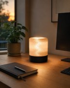 Lampe Wave dans un bureau