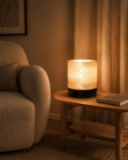 Lampe Wave dans un coin lecture