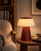 Sienna table lamp near reading chair